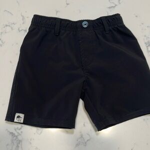 George Hats Black Hybrid Walk Shorts size 3-4T